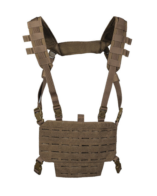 Mil-Tec CHEST RIG prsluk taktički lagani s LASER panelom, dark coyote