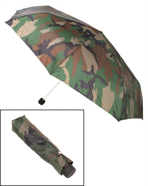 Mil-Tec sklapajući kišobran, woodland