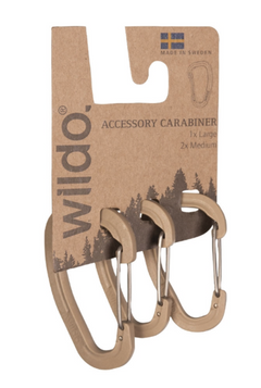 Mil-Tec Wildo set karabiner 3kom, coyote