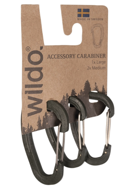 Mil-Tec Wildo set karabiner 3kom, maslinasto zeleni