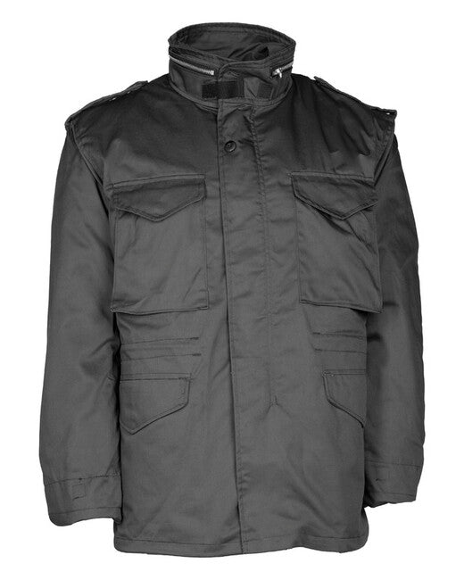 Mil-Tec M65 zimska jakna US, crna