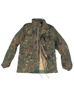 Mil-Tec M65 zimska jakna US, flecktarn