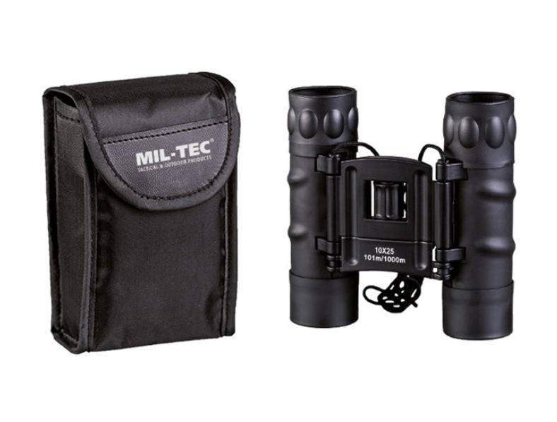 Mil-Tec Gen.II 10x25 dalekozor, crni