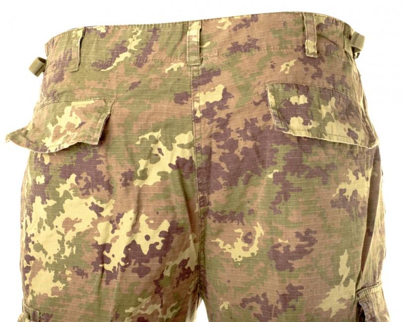 Mil-Tec Rip-Stop kratke hlače prewash, vegetato