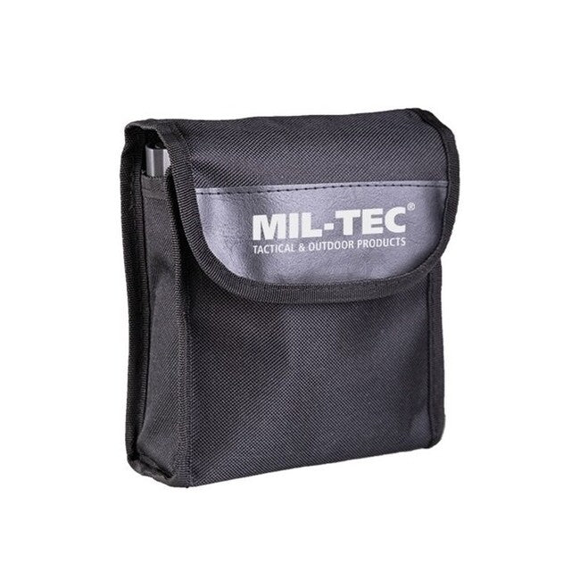 Mil-Tec dalekozor 8x42 vodootporan s futrolom, crni