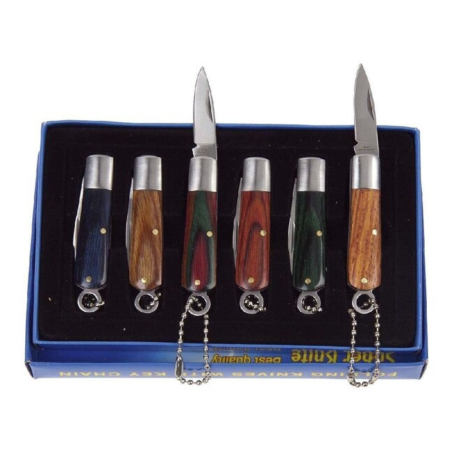 Haller Mini-Set džepni nož 6 kom, drvo
