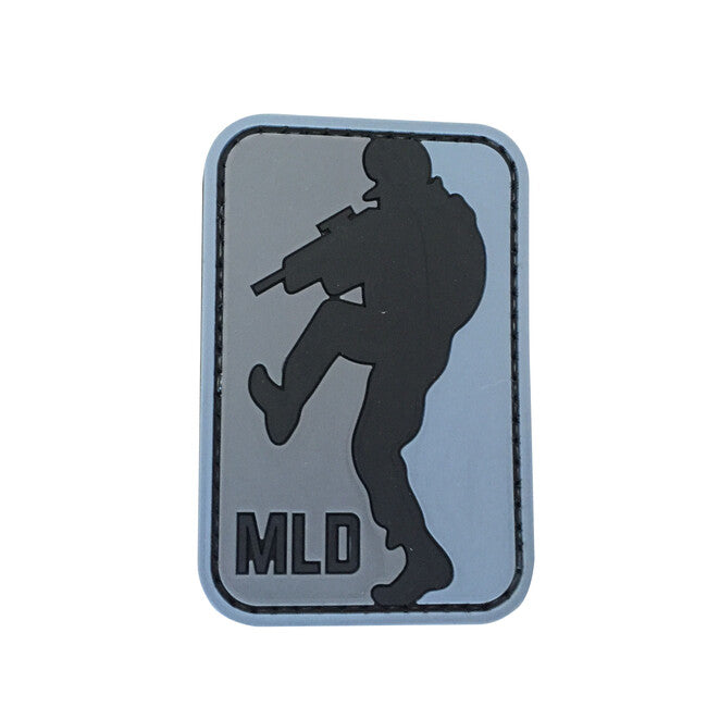 WARAGOD MLD-Major League DoorKicker našivak PVC Patch, Black