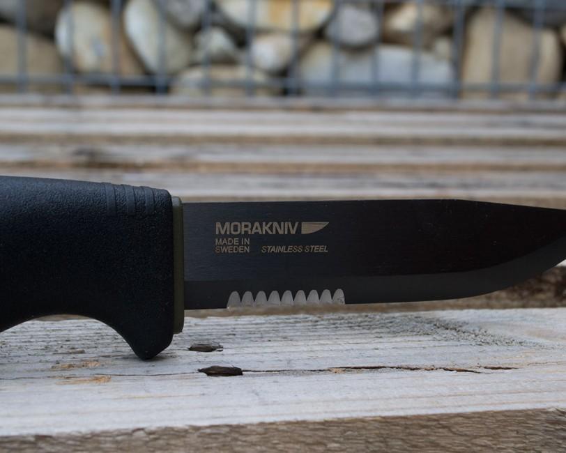 Mora of Sweden Bushcraft SRT nož, crn