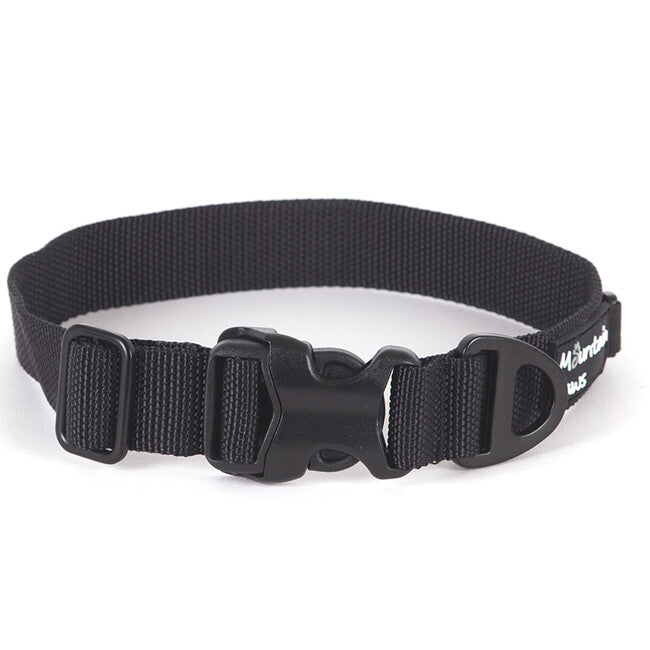 Mountain Paws ogrlica za psa, crna, mala