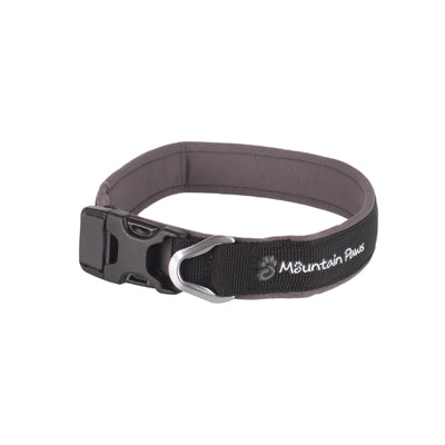 Mountain Paws ogrlica za pse, crna
