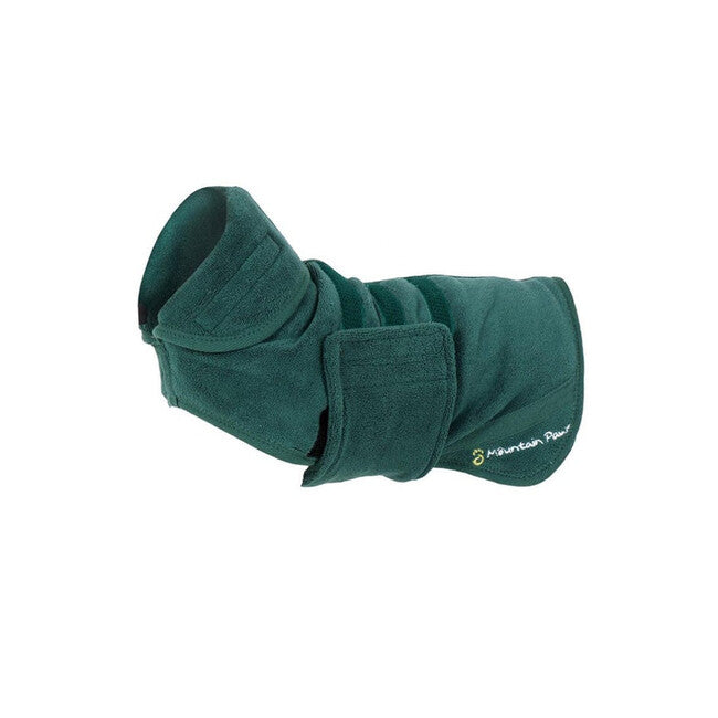 Mountain Paws Dog Robes halat za pse extra velik, zeleni