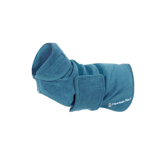 Mountain Paws Dog Robes halat za pse, plav, mali