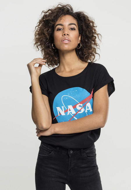 NASA Insignia ženska majica, crna