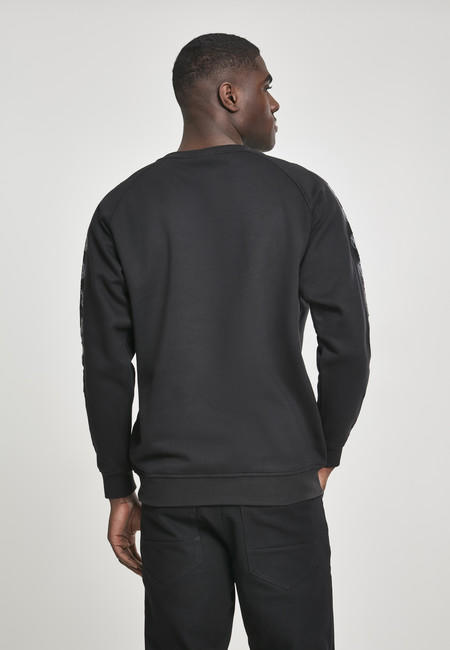 Urban Classics NASA Wormlogo Rocket muški pulover, crni