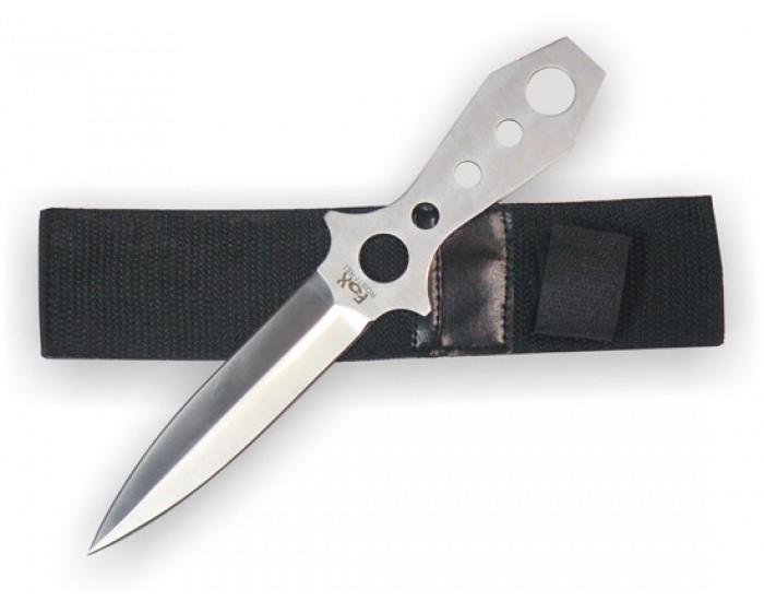 Fox Outdoor bacački nož, srebrni