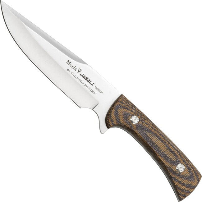 MUELA Jabali nož s fiksnom oštricom Micarta Mustard