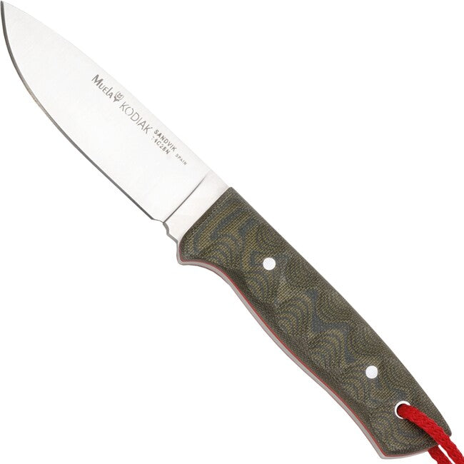 MUELA Kodiak nož Canvas Micarta s fiksnom oštricom