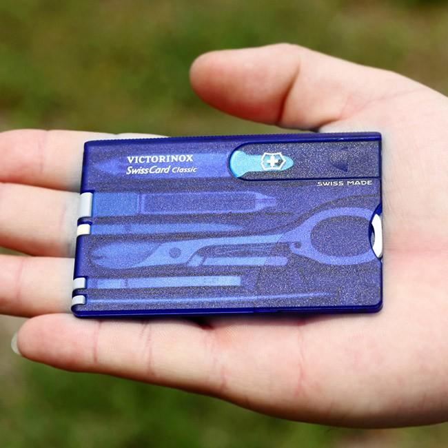 Victorinox SwissCard multifunkcionalna kartica 10u1, plava