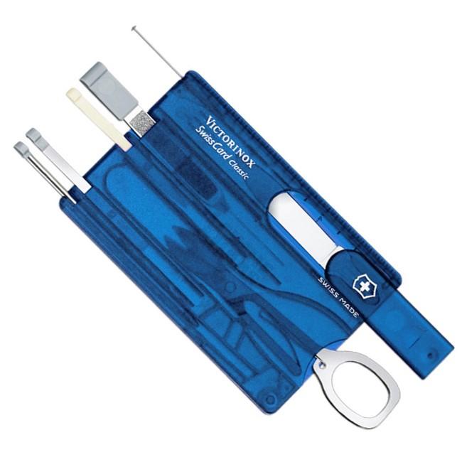 Victorinox SwissCard multifunkcionalna kartica 10u1, plava