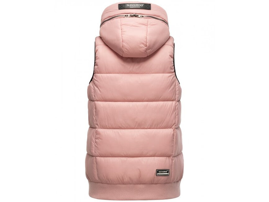 Navahoo KASSIDY ženski prsluk s kapuljačom, Powder rose