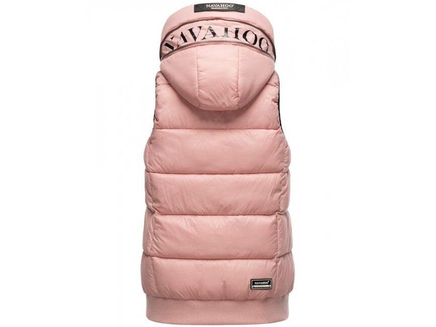 Navahoo KASSIDY ženski prsluk s kapuljačom, Powder rose
