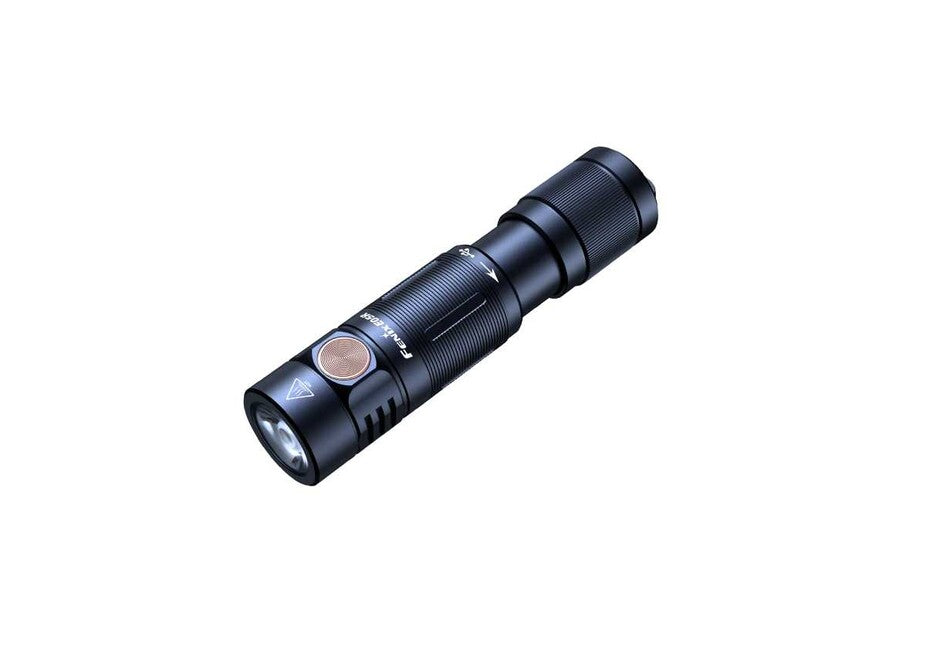 Fenix E05R punjiva mini svjetiljka, crna