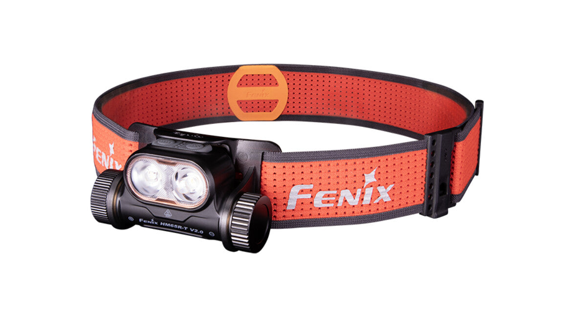 Fenix HM65R-T V2.0 punjiva naglavna svjetiljka, crvena