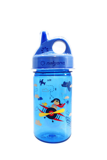 Nalgene Grip-n-Gulp Sustain boca dječja 0,35 l, plavi dvokrilac