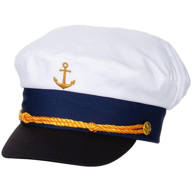 MFH mornarička kapa, anchor gold embroidered