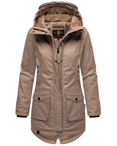 Navahoo BRINJAA ženska softshell prijelazna jakna, Taupe grey