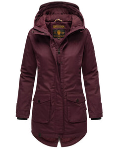 Navahoo BRINJAA ženska softshell prijelazna jakna, Wine