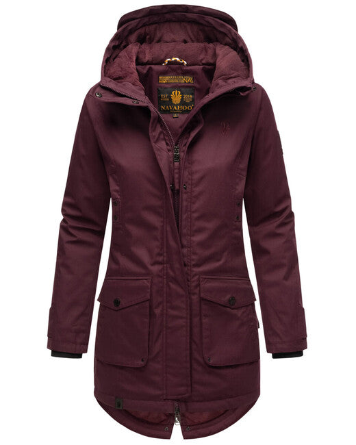 Navahoo BRINJAA ženska softshell prijelazna jakna, Wine