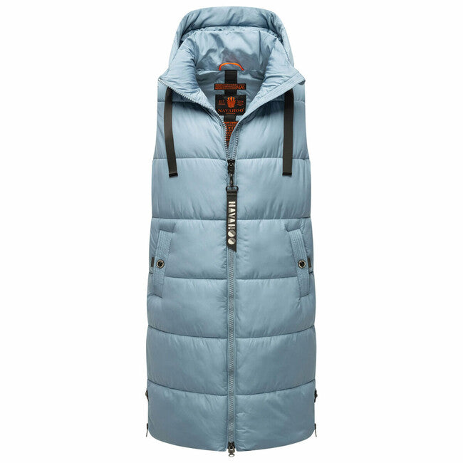 Navahoo Schnuffelchen dugi prsluk ženski, powder blue