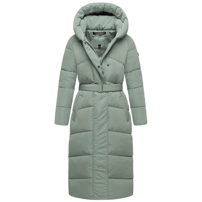 Navahoo EISBLICK duga zimska jakna ženska, smokey mint