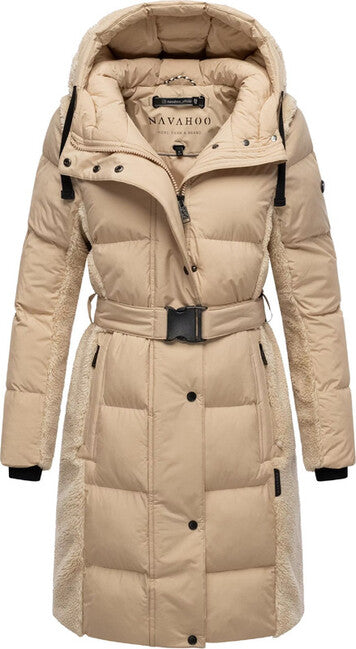 Navahoo Funkelteddy14 zimska jakna ženska, beige