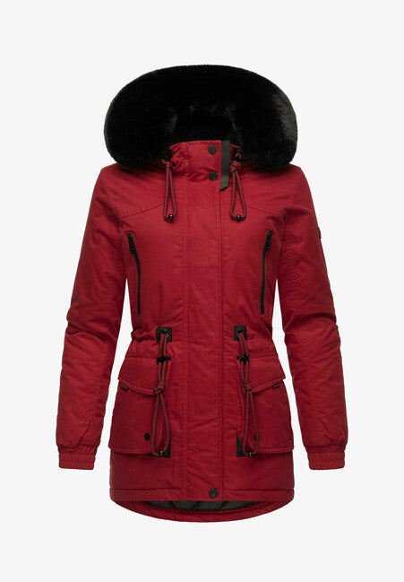 Navahoo Olessa ženska zimska jakna, Blood red