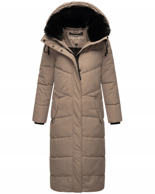 Navahoo HINGUCKER zimska jakna ženska s kapuljačom, light grey