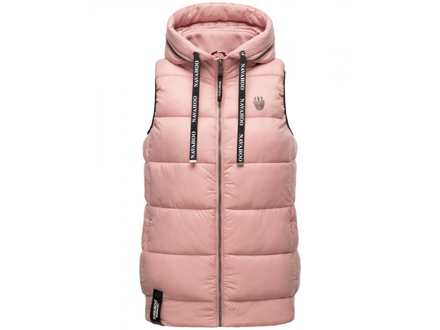 Navahoo KASSIDY ženski prsluk s kapuljačom, Powder rose