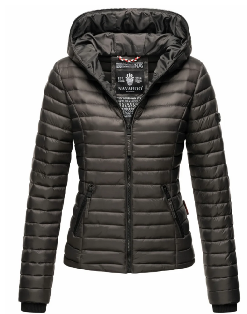 Navahoo Kimuk ženska prijelazna jakna s kapuljačom, Anthracite