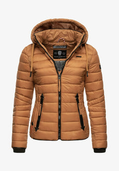 Navahoo Lulana ženska prijelazna jakna s kapuljačom, Caramel brown