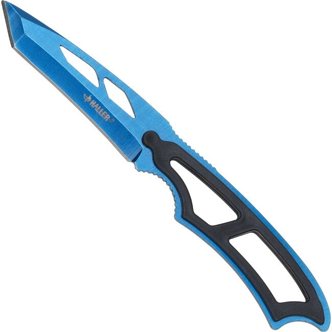 Haller NeckKnife nož s fiksnom oštricom, plavo eloksirano