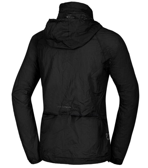 NORTHFINDER NORTHKIT nepromočiva sklopiva jakna 2L, crna