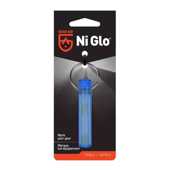 Ni-Glo Glow Marker fluorescentni privjesak za ključeve, plav