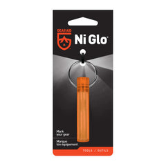 Ni-Glo Glow Marker fluorescentni privjesak za ključeve, narančast
