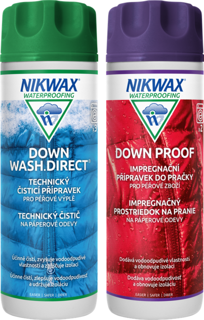 Nikwax Twin Down Wash.Direct / Proof set 2 kom pripravaka 300ml