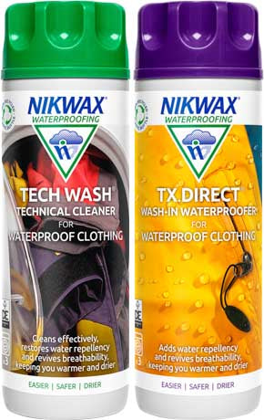 Nikwax Twin Tech Wash / TX.Direct Wash-In set pripravaka 2 kom, 300ml