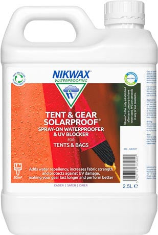 Nikwax Tent & Gear Solar Proof impregnacijski pripravak za šatore i outdoor opremu, 2.5l