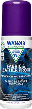 Nikwax Fabric & Leather Proof Sponge impregnacijski pripravak sa spužvom za tekstilnu, kožnu i kombiniranu obuću 125ml