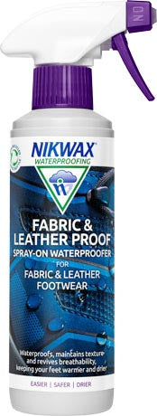 Nikwax Fabric & Leather Proof Spray impregnacijski pripravak sa spužvom u spreju za kožnu i kombiniranu obuću, 300ml