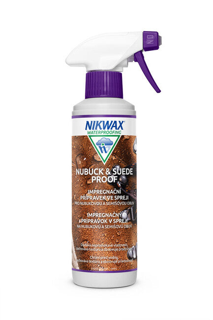 Nikwax Nubuck & Suede Proof Spray impregnacijski pripravak u spreju za nubuk i semiš, 300ml
